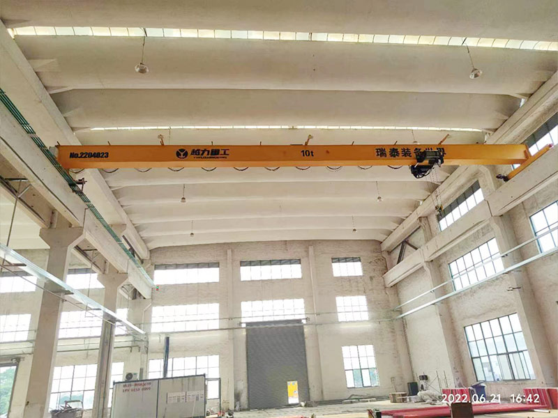 10噸電動(dòng)單梁起重機(jī)